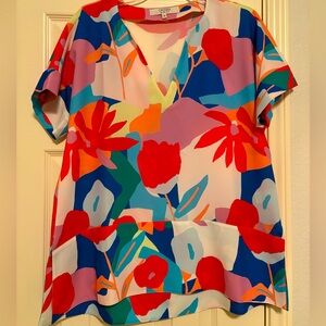 Crosby floral tunic